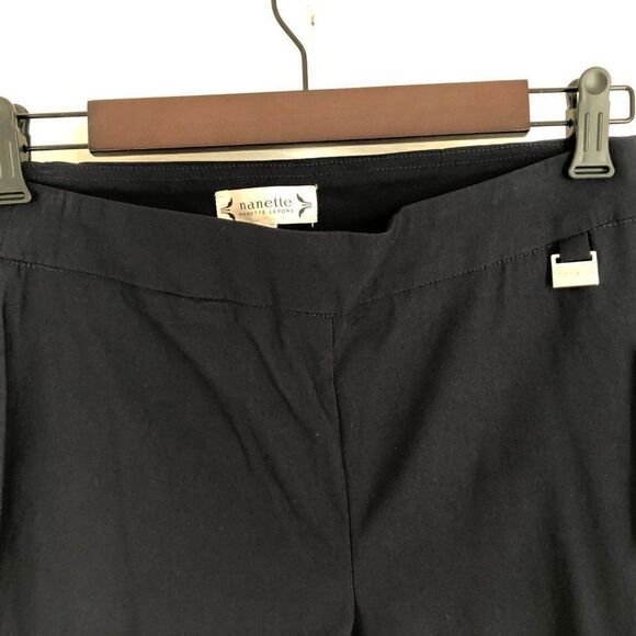 NWT Nanette Lepore Navy Cropped Ankle Pants 4 - Picture 3 of 5